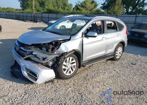 2015 Honda Cr-V Ex-L z USA, uszkodzony, nr VIN 2HKRM4H77FH663839